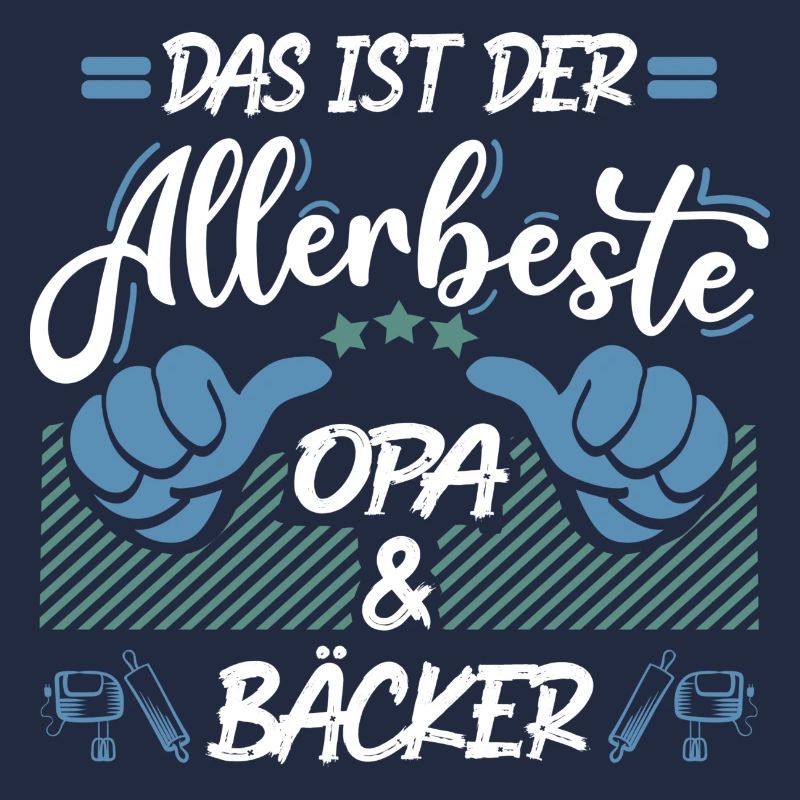 Bester Opa und Bäcker