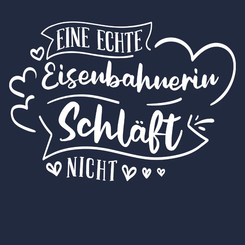 Eisenbahner Lokführer Eisenbahn Bahn Beruf Spruch