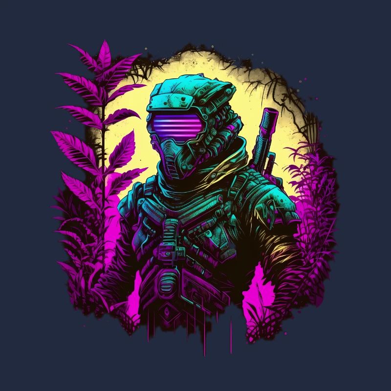 Ninja Cyber Warrior Samurai Geschenk