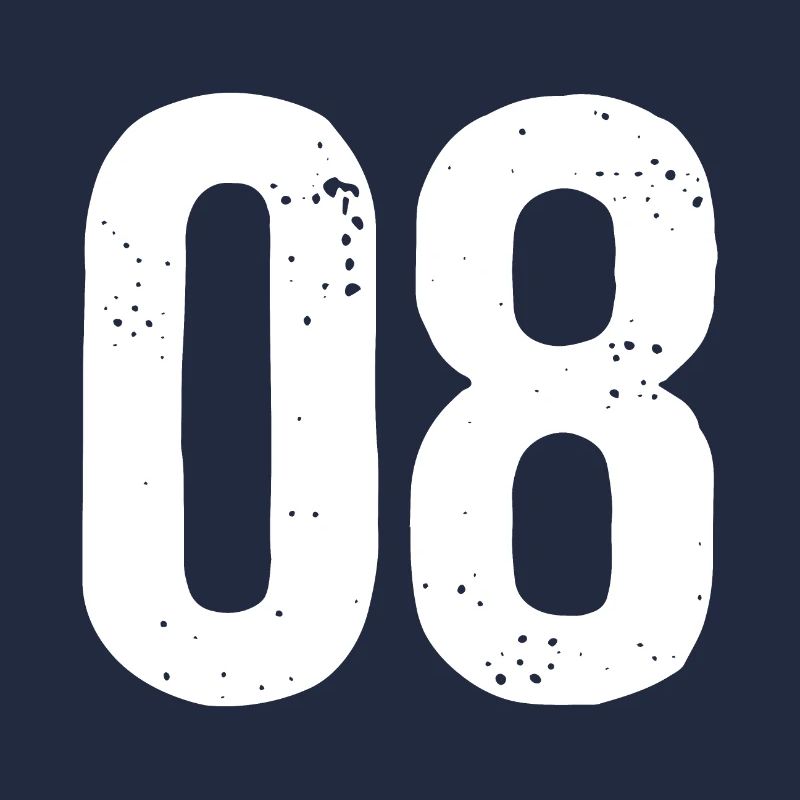 08 Numéros Blanc