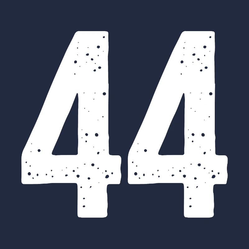 44 Numéros Blanc
