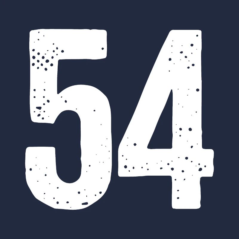 54 Numéros Blanc