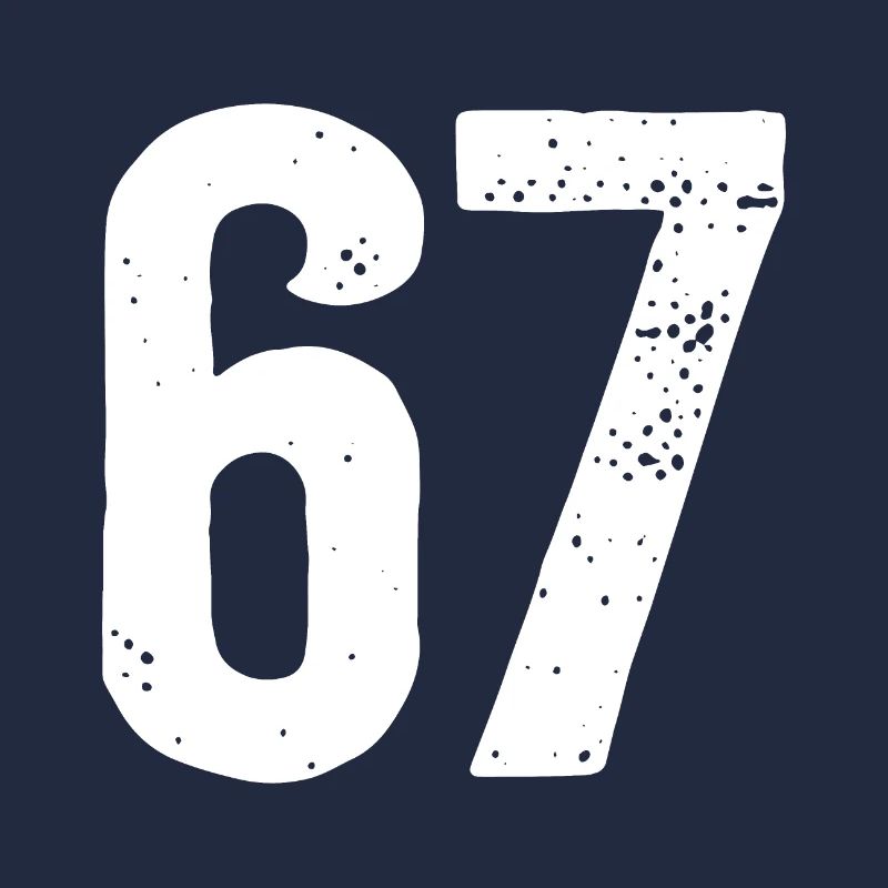 67 Numéros Blanc
