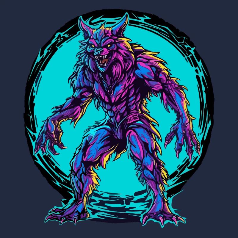 Werwolf Halloween Wolf Wolfsrudel
