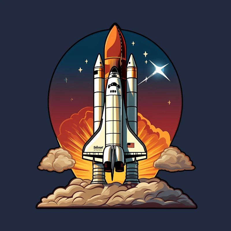 Spaceshuttle Raumfahrt