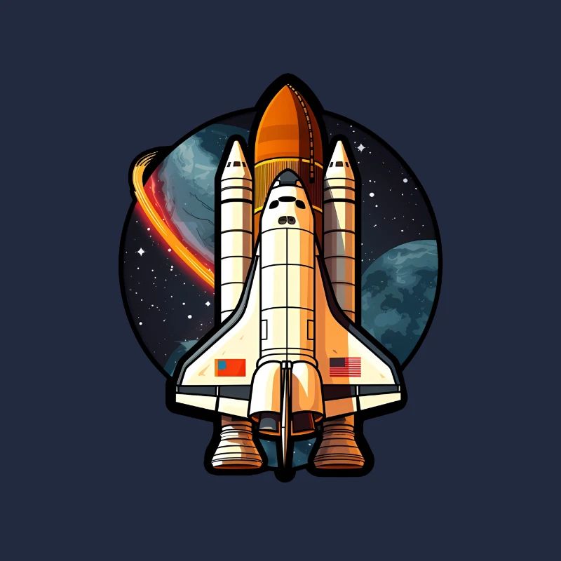 Spaceshuttle Raumfahrt