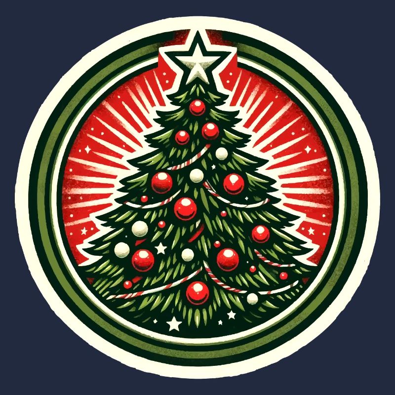Weihnachtsbaum-Abzeichen