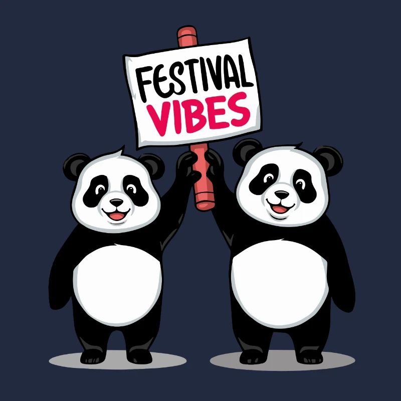 Festival Vibes Panda