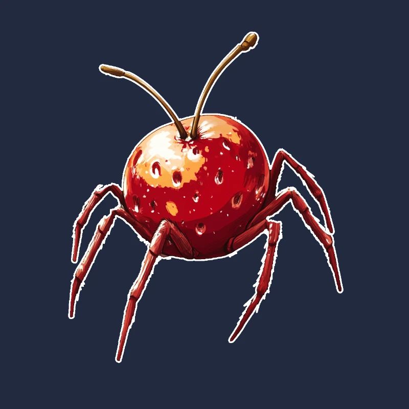 Kirschspinne Kirsche Spinne