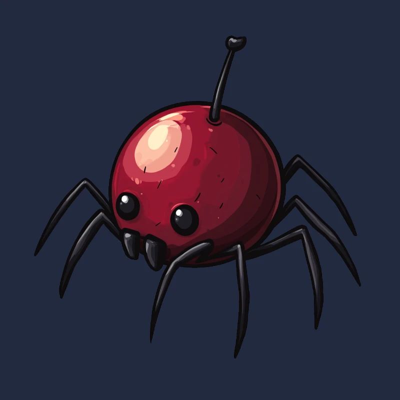 Kirschspinne Kirsche Spinne