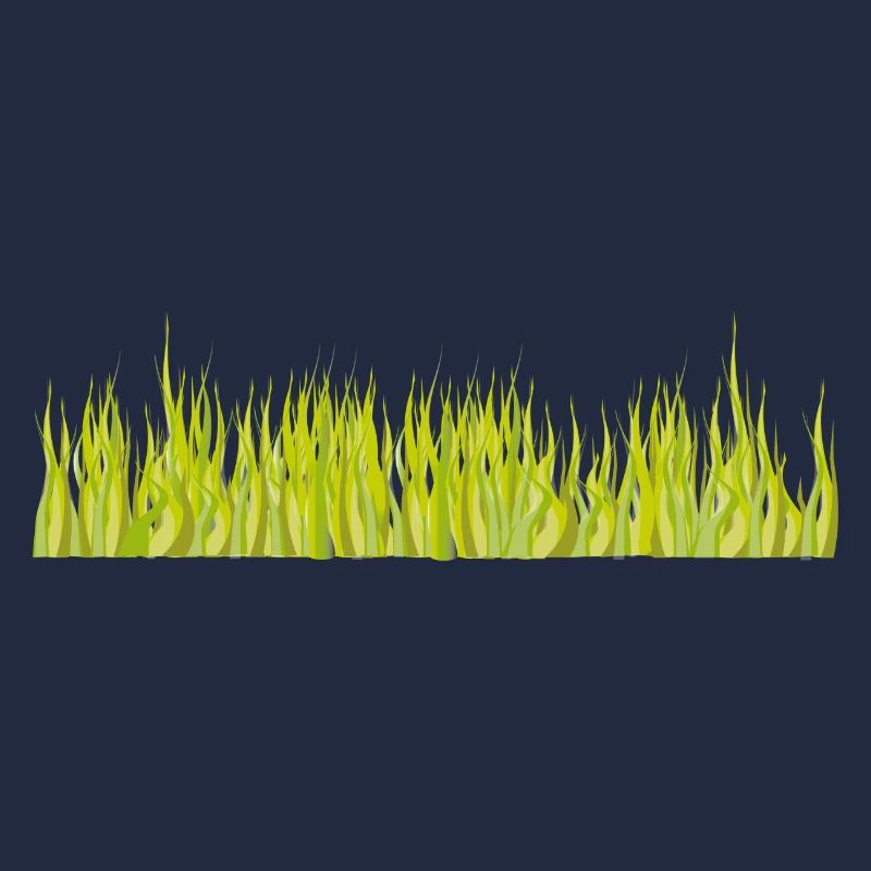 Herbe vert pré nature comme un balcon à emporter