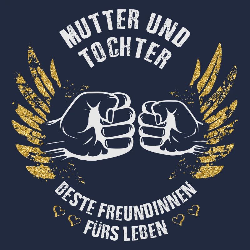 Mutter und Tochter Freundinnen