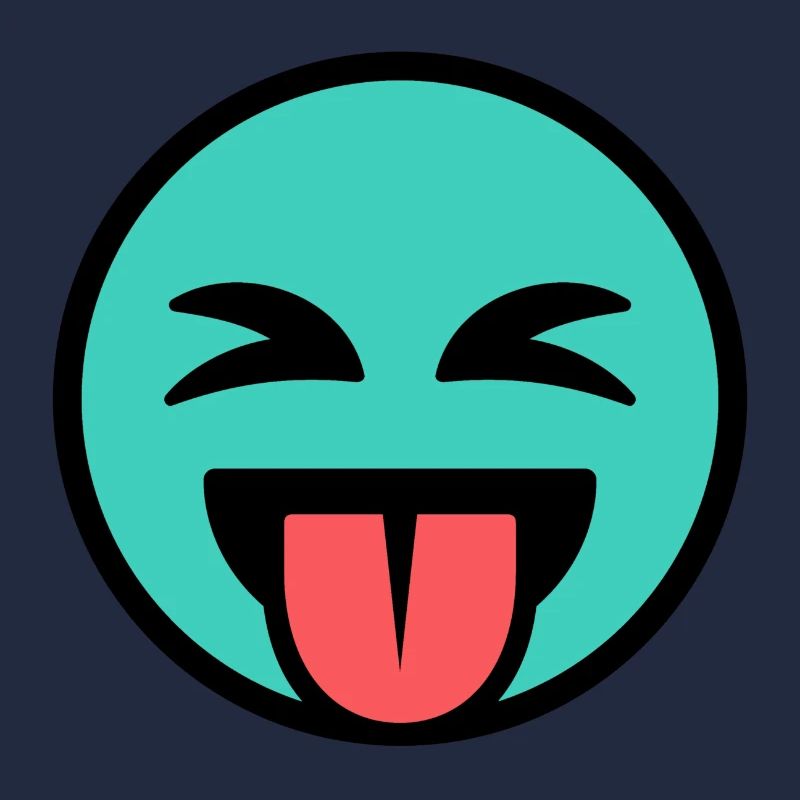 Émoticône drôle / Sourire