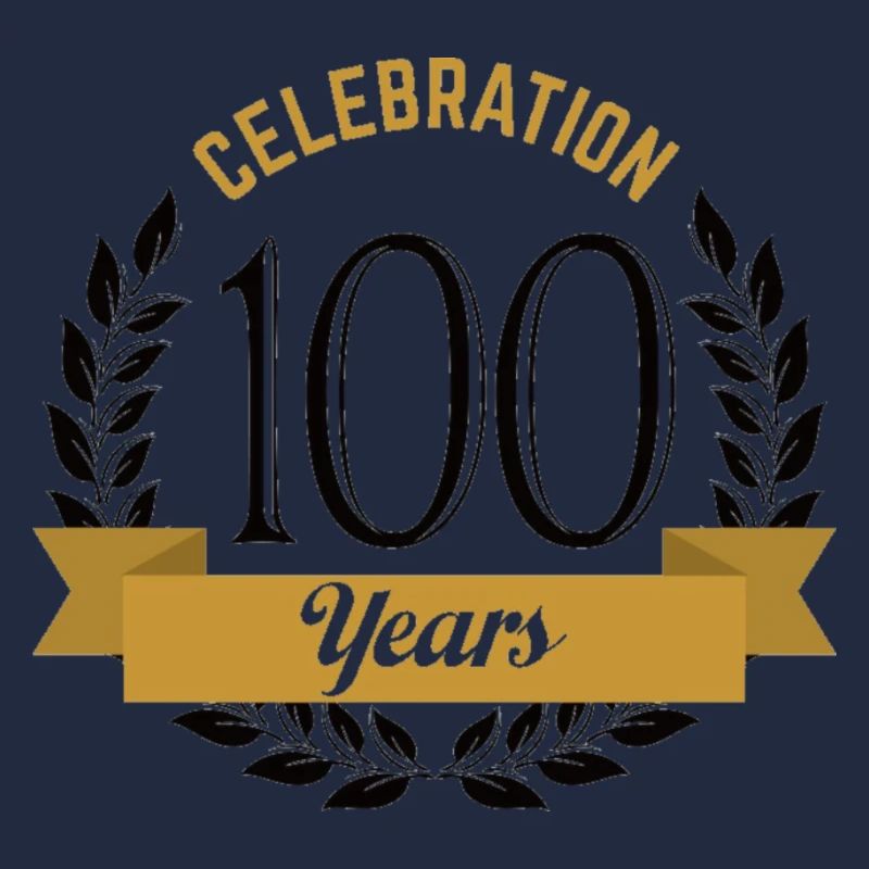 100 ans de conception de célébration