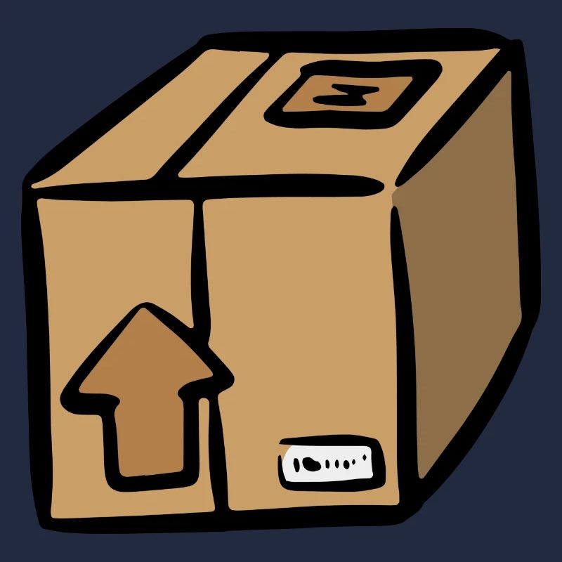 Parcel Post Dispatch Logistics Parcel delivery man