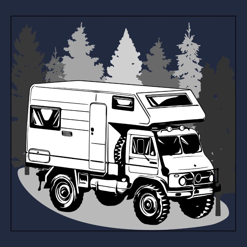 Camping - Unimog - Aventure - Oldtimer