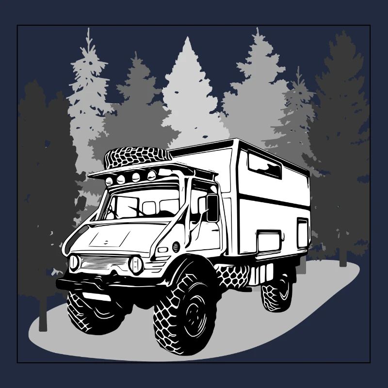 Camping - Unimog - Aventure - Oldtimer
