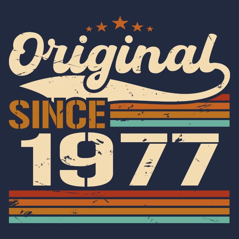 Original 1977 Vintage | Geburtstagsgeschenk 1977
