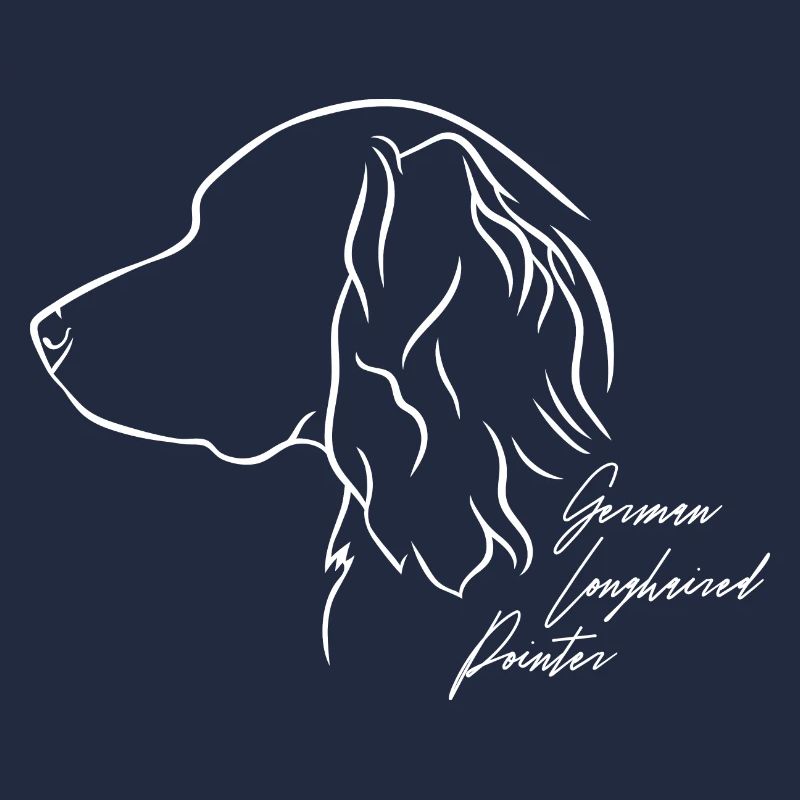 German Longhaired Pointer Profile Dogs Wilsigns