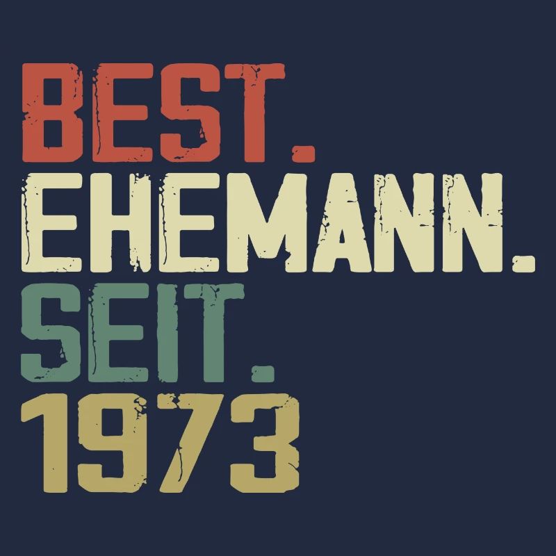 Best Ehemann Seit 1973 Geburtstagsgeschenk 1973
