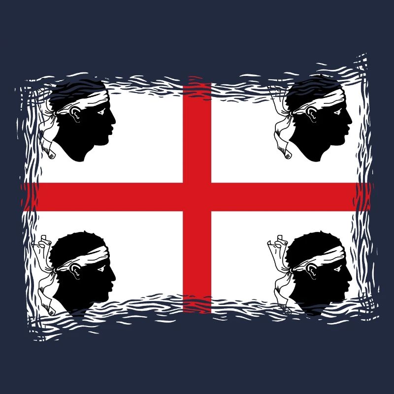Sardaigne Drapeau Sarde Drapeau Sardegna Drapeau