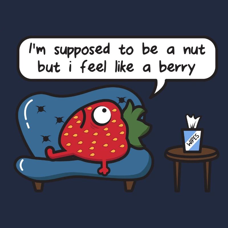 Strawberry Supposed Nut Fruit Feeling Therapy Sofa