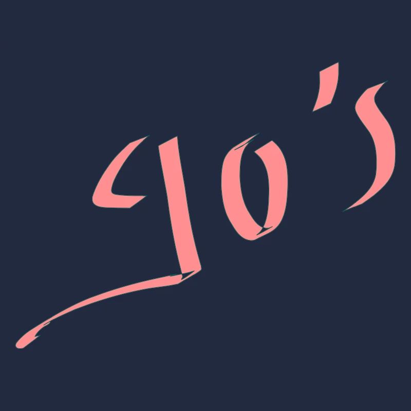90's