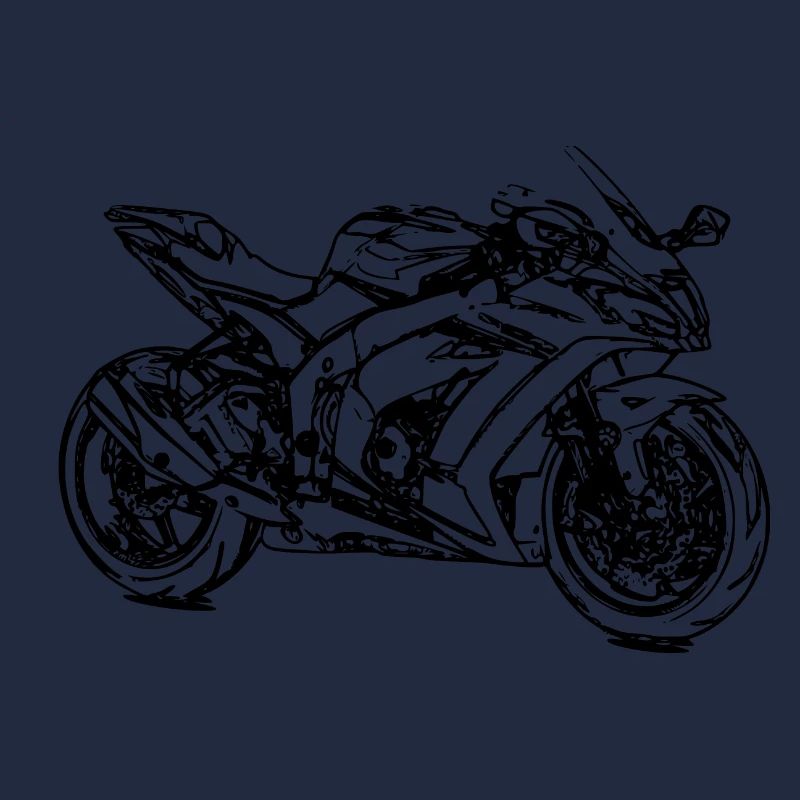 Course de moto moto course machine super athlète