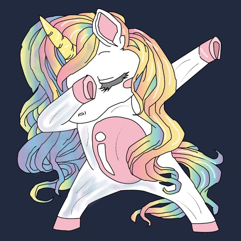 Dabbing Einhorn Geschenk