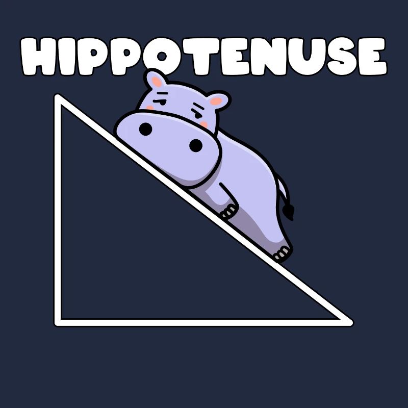 Hippotenuse Pythagoras Math Mathematician Teacher