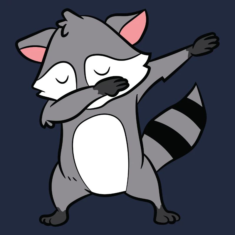 Raccoon - Dab, dabbing, dabbing, dancing