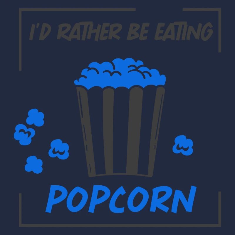 Manger du pop-corn sain Pop Corn Ironique