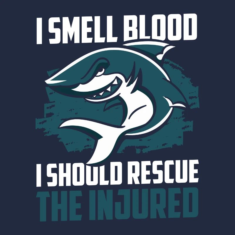 Great White Shark Sailing Predatory Fish