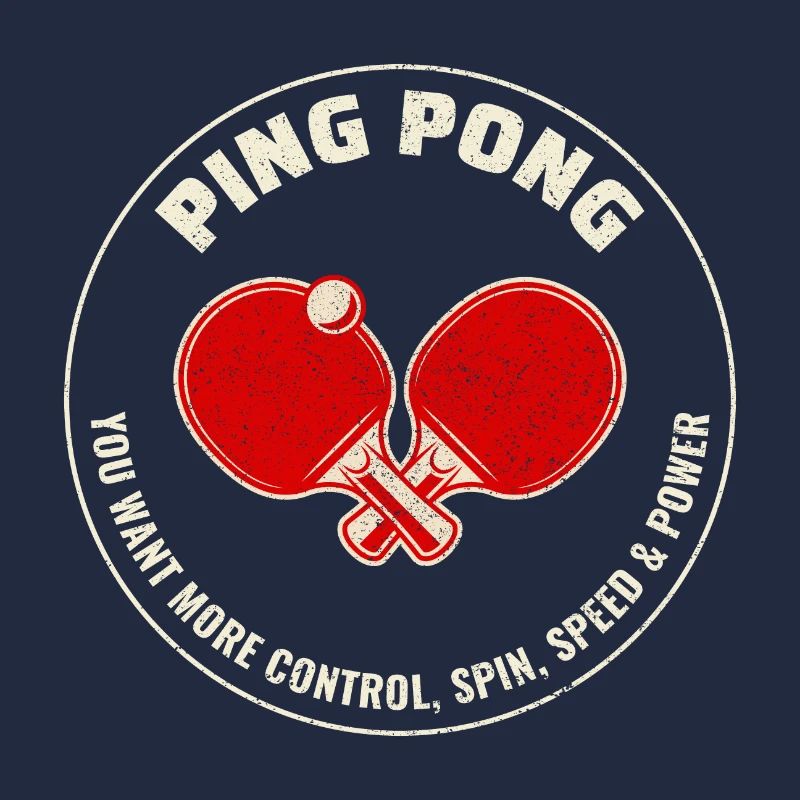 Ping Pong Master Table Tennis Coach Paddle Player