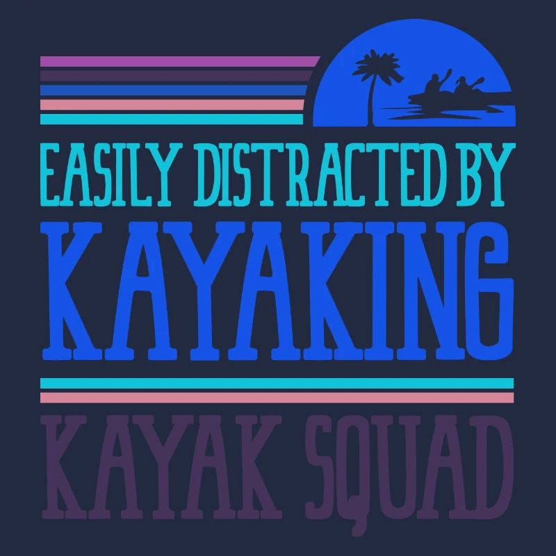 Distracted by Kayaking Canoe Whitewater