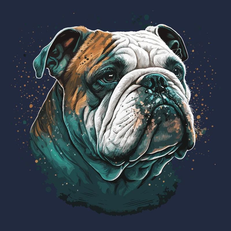 Expression de bouledogue