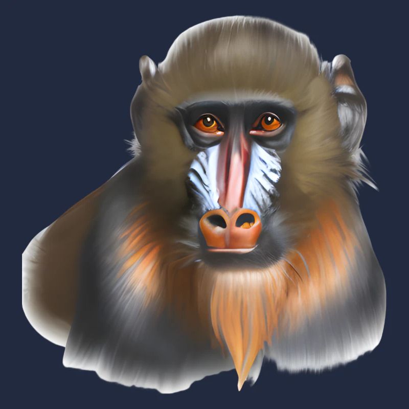 Mandrill Monkey