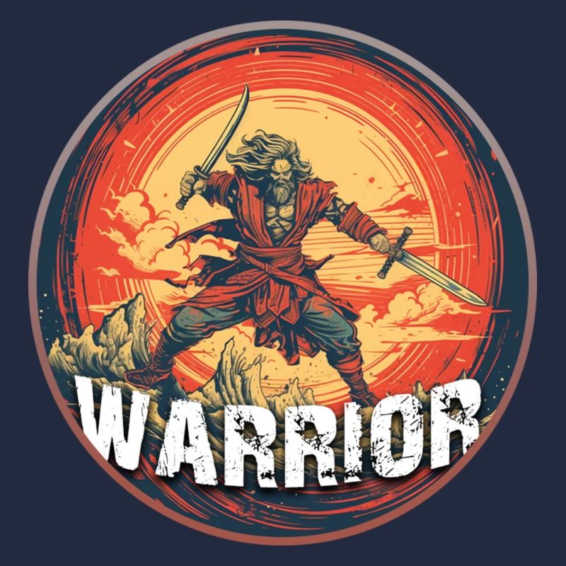 Warrior Design Logo Comic Stil