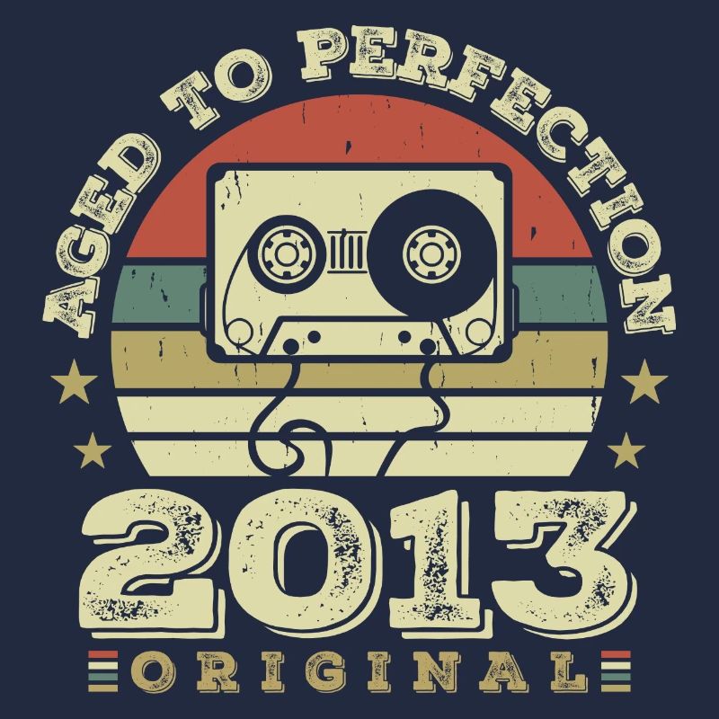 Original Vintage Jubiläums-Geschenkidee 2013