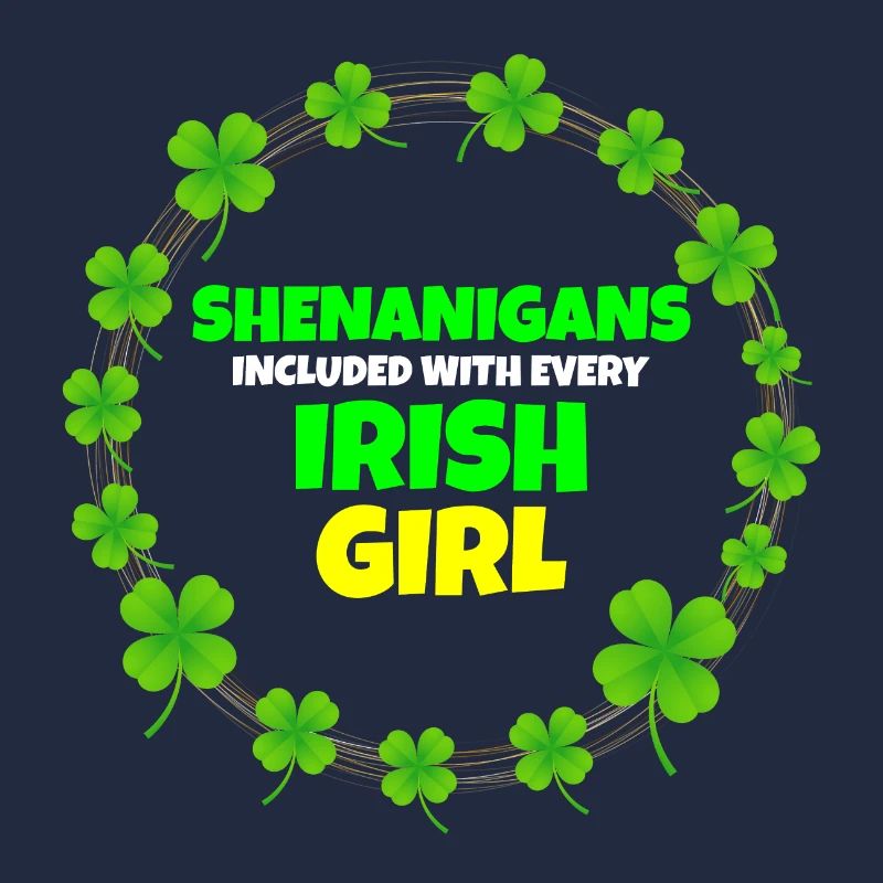 Schabernack inklusive: Irisches Mädchen St. Patrick's Day