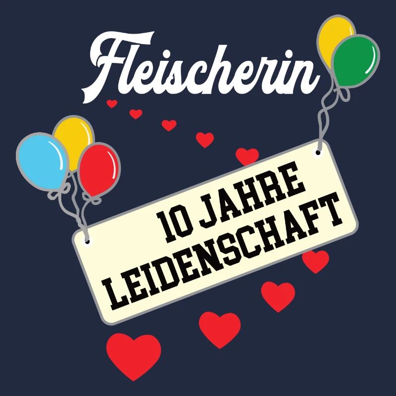 Fleischerin 10 jähriges Jubiläum Fleischerei Jubi