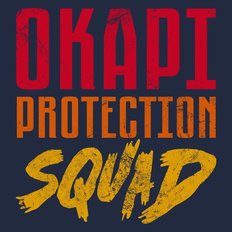 okapi protection squad Design for a animal lover