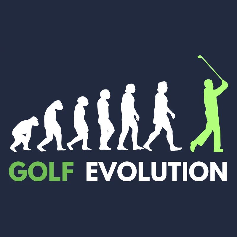 Golf Evolution Golfer Golfen