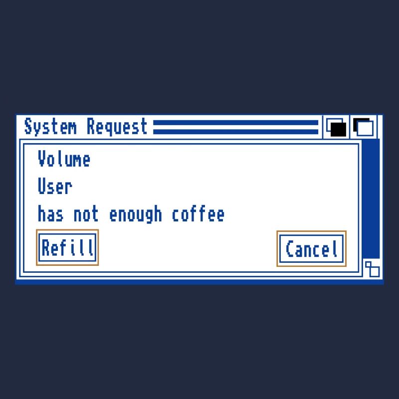 Coffee Checkbox System Request