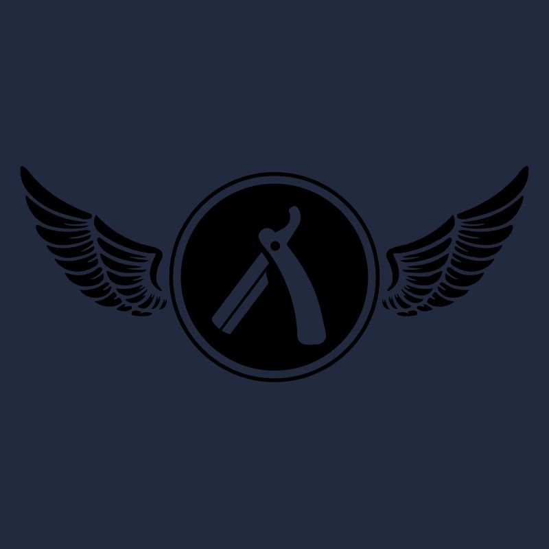 barber razor blade icon