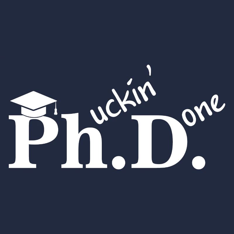 Phd Abschlussfeier Student Geschenk Dissertation