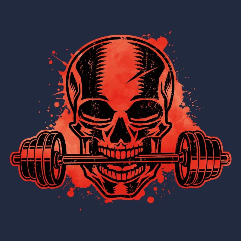 dumbbell skull