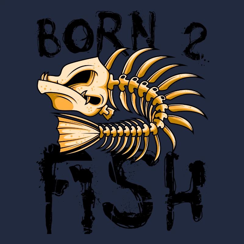 Born to fish bone fish