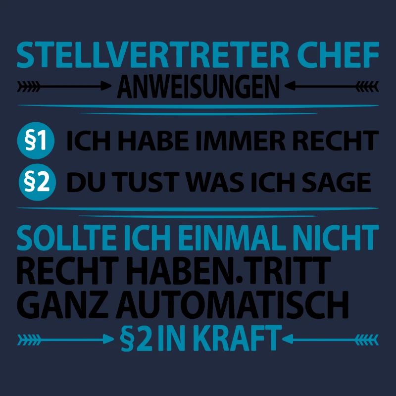 Stellvertreter Chef Stellvertretung Anweisungen