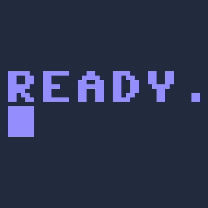 Ready with cursor